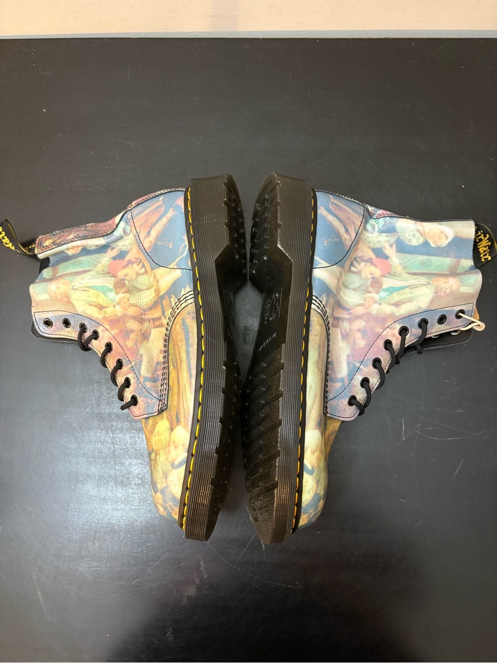Dr. Martens 1460 Pascal Hogarth Renaissance Boots - Picture 4 of 8